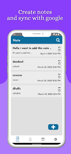 Crew Note - Notes, Reminder Screen 2