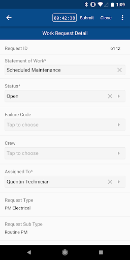 Android application FAMIS 360 screenshort