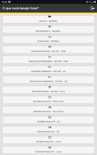 Android application Tranzit Reader screenshort