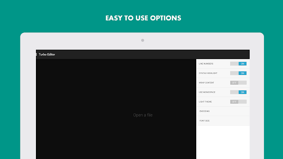 Turbo Editor PRO | Text Editor Screenshot