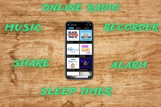 Black Gospel Radio Station App Screen 2