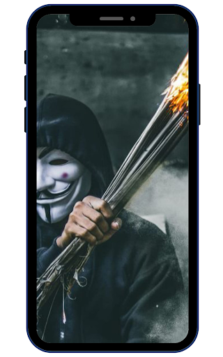 Android application Anonymous Wallpaper screenshort