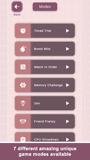 Android application Flip The Tile - Matching Game screenshort