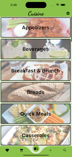 Cuisine Screen 2