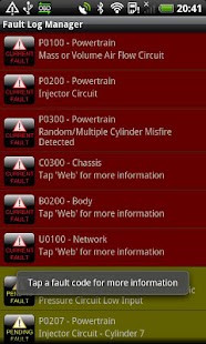 Torque Pro (OBD2 / coche) Screenshot