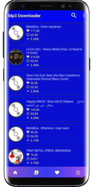 Captura 4 TUBlDY Music MP3 Downloader android