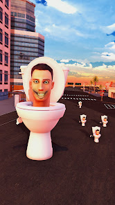 Toilet Survival - Runner Games 1.0 APK + Mod (Unlimited money) إلى عن على ذكري المظهر