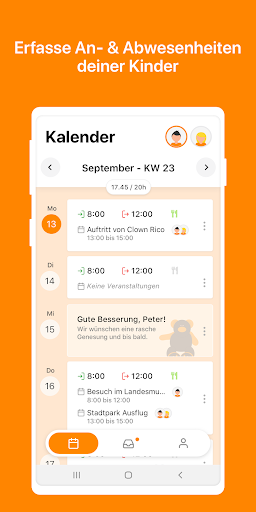 Kinderland App Screen 3