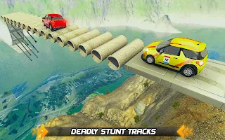 Impossible Ramp Car Driving &  - Screenshot 1