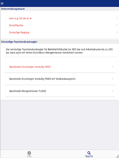 Specialty gas regulation