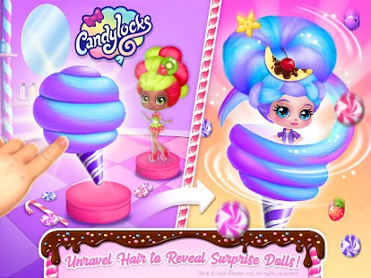 Candylocks Hair Salon - Style Cotton Candy Hair Screenshot