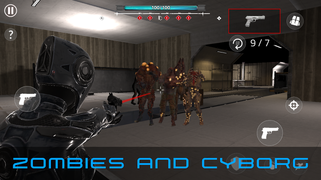 CyberSoul - Evil rise : Zombie 1.10 APK + Mod (Unlocked) for Android