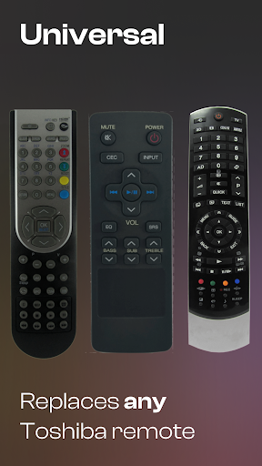 Remote Control For Toshiba TVs