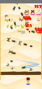 Beetle stag clash