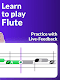 screenshot of Flute Lessons - tonestro