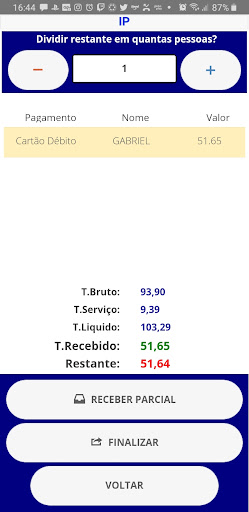 Vedas Sistemas Garçom