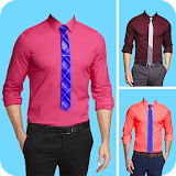 Man Shirt With Tie Photo Suit Editor icon