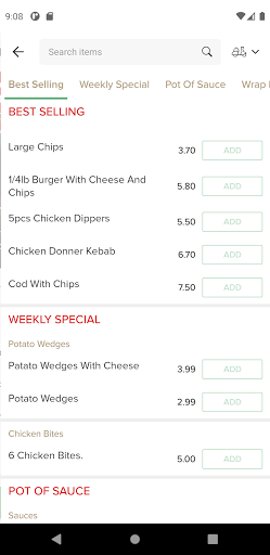 Sidmouth Takeaway Pizza House Screen 3