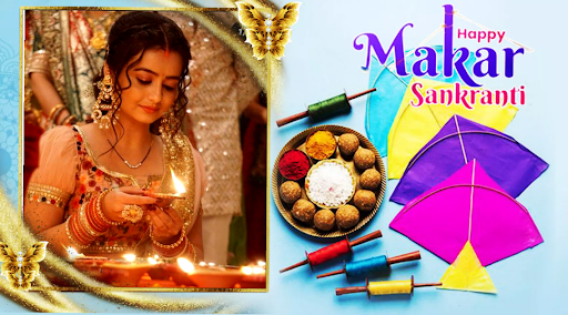 Android application Makar Sankranti Frame 2024 screenshort