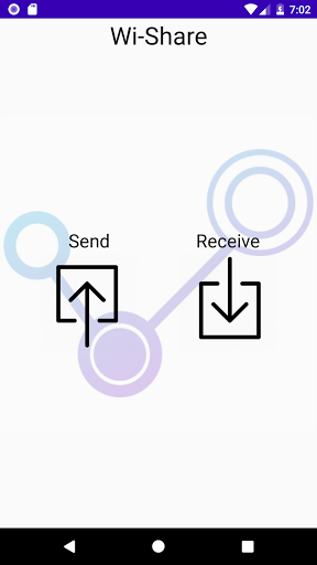 Android application Wi-Share : Fast File Share screenshort