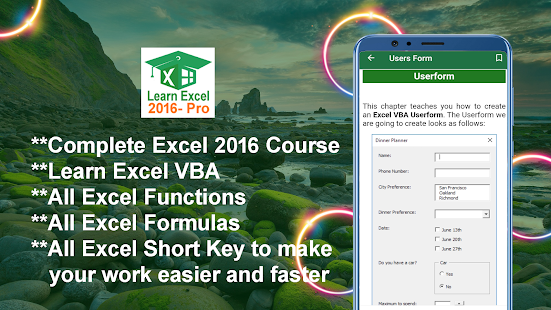 Learn Excel 2016 (Pro)