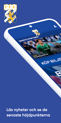 Android application IFK Göteborg screenshort