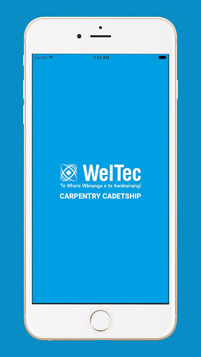 Android application Weltec Carpentry Cadetship screenshort