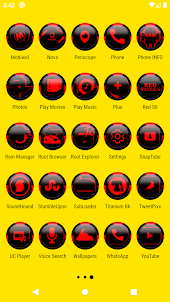 Red Icon Pack Style 6
