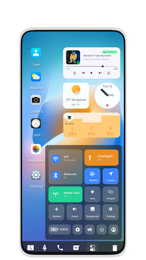 Mak Book OS 14 Launcher - Personalization - apps