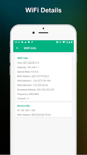 WiFi Signal Strength Meter Pro ekran görüntüsü