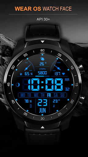 WFP 105 Retro watch face screenshot 12