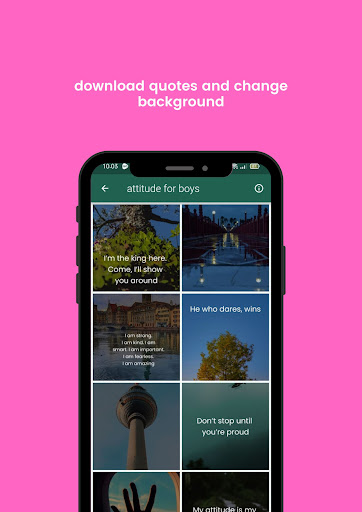 status and Attitude Quotes Screen 2