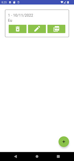 Android application HccApp screenshort