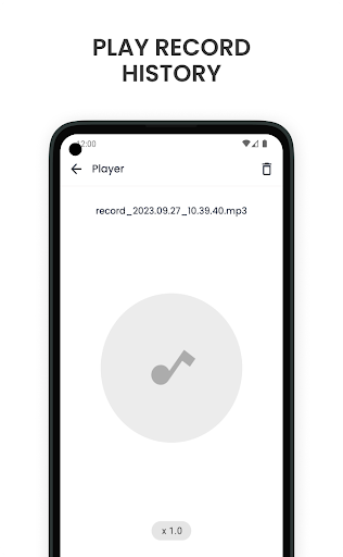 Voice Recorder Screen 3