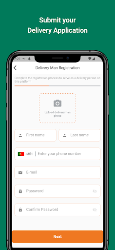 Zahir Food Deliveryman Screen 2