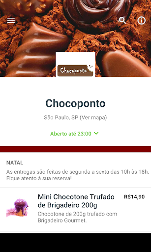 Android application Chocoponto screenshort