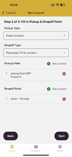 Gold Trip Business Screen 2
