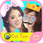Cover Image of Download Cute Cat Face 1.0.2 APK