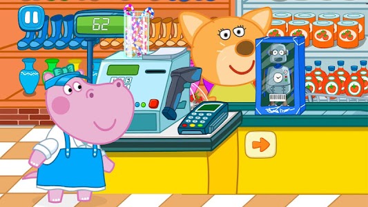 Hippo: Supermarket cashier Unknown