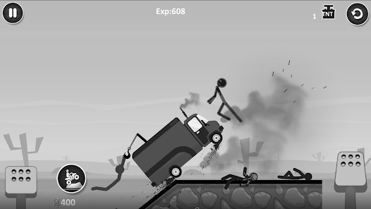 Screenshot 3 Stickman Car Destruction Games android