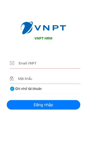 Android application HRM VNPT screenshort