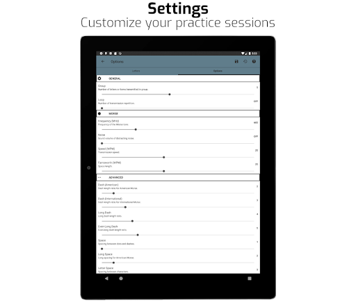 Morse Trainer - Morse code for fun