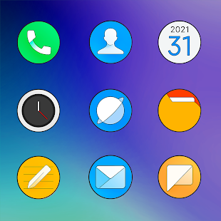 MIUl Circle - Icon Pack Screenshot