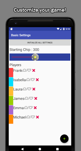 Poker Betting Simulator Screen 2