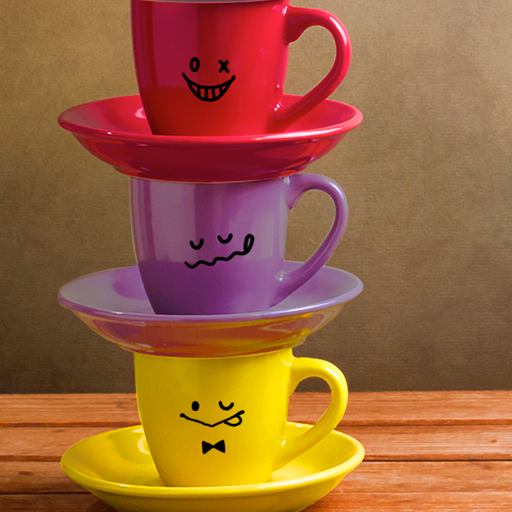 Rainbow Mugs Theme  Icon