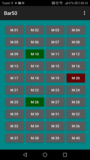 Android application BAR 50 screenshort