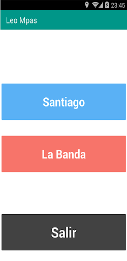 Android application Leo Mapa screenshort