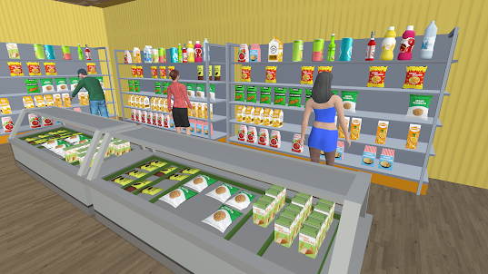 Supermarket business simulator