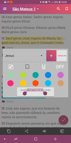 Captura de Pantalla 3 Bíblia em Português Ave Maria android