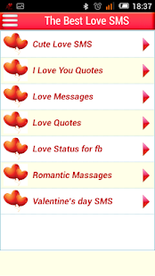 The Best Love SMS 6.0.5.0 APK screenshots 1